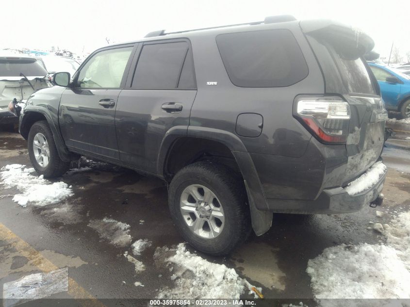 2022 TOYOTA 4RUNNER SR5 PREMIUM VIN: JTENU5JR5N6016196