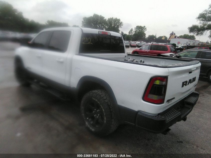 2021 RAM 1500 REBEL VIN: 1C6SRFLT8MN588415