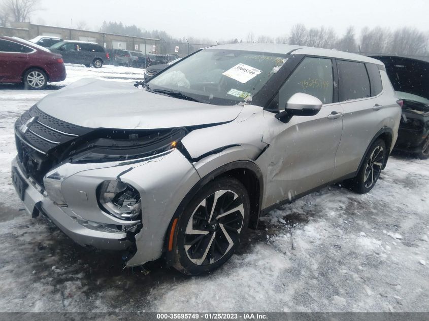 2022 MITSUBISHI OUTLANDER ES VIN: JA4J4TA8XNZ047435
