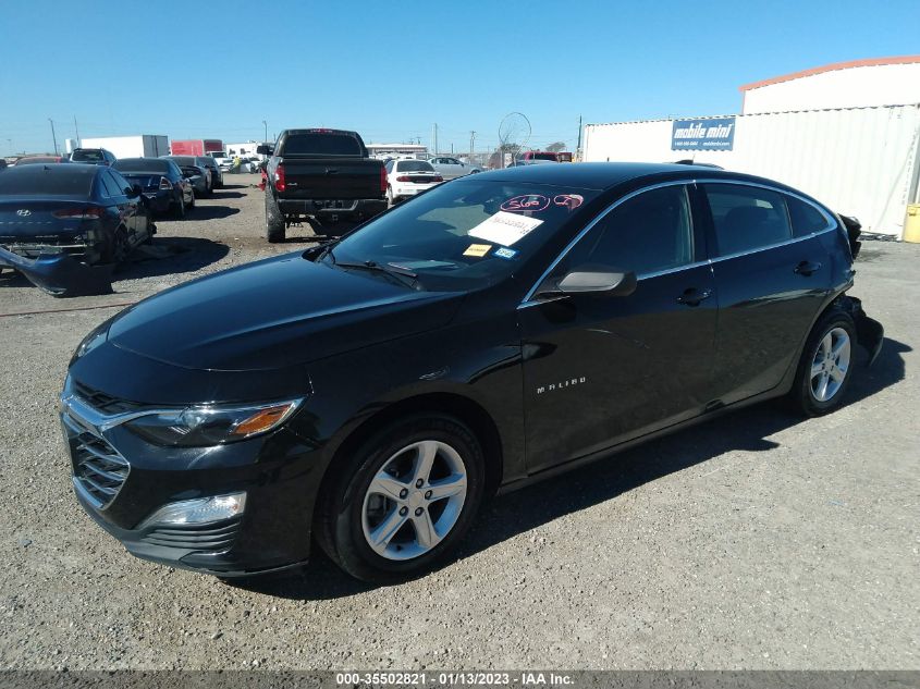 2020 CHEVROLET MALIBU LS VIN: 1G1ZB5ST2LF073483