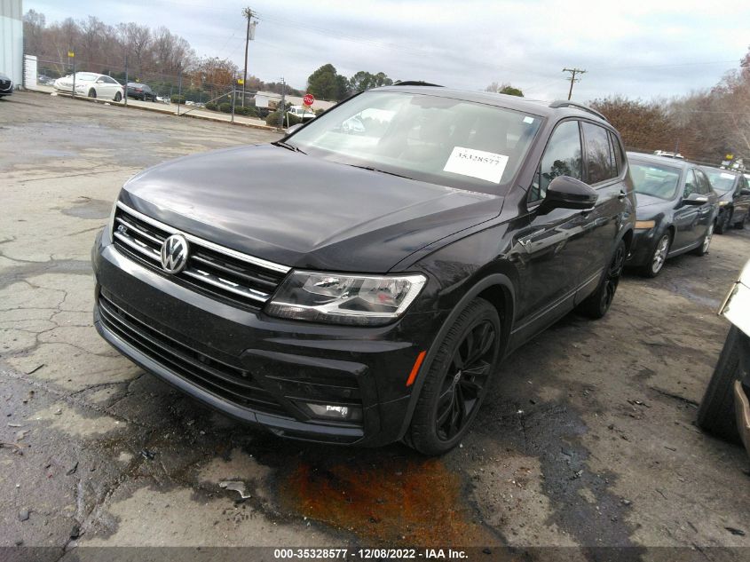 2021 VOLKSWAGEN TIGUAN SE/SE R-LINE BLACK/SEL VIN: 3VV3B7AX5MM088754