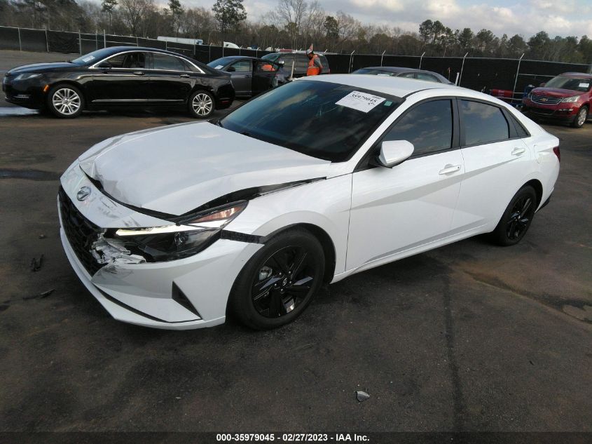 2022 HYUNDAI ELANTRA SEL VIN: 5NPLM4AGXNH054226