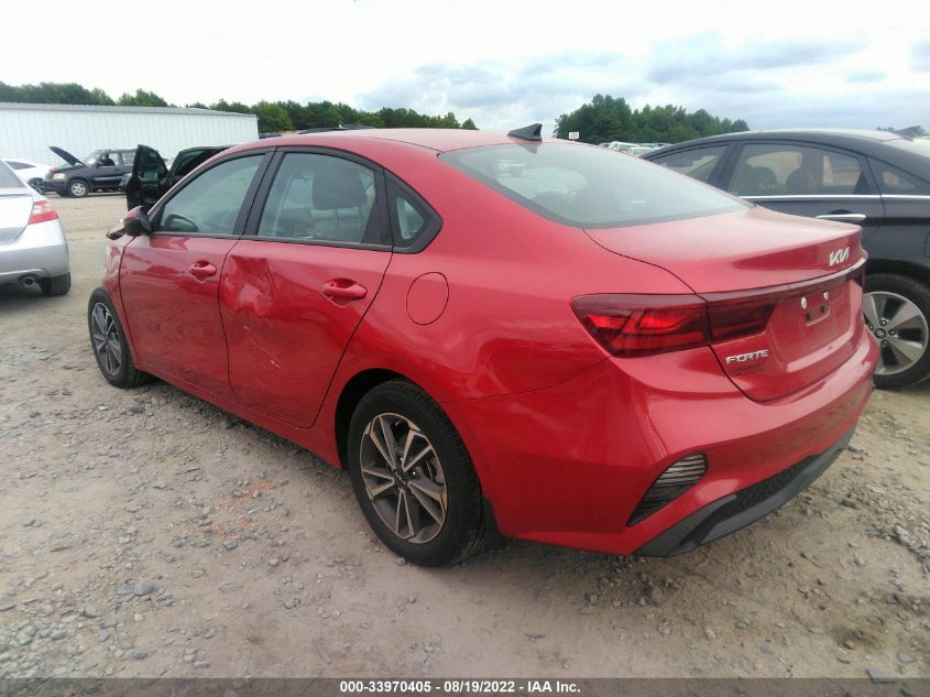 2022 KIA FORTE LXS VIN: 3KPF24AD7NE443080