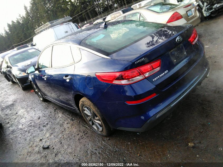 2020 KIA OPTIMA LX VIN: 5XXGT4L33LG391800