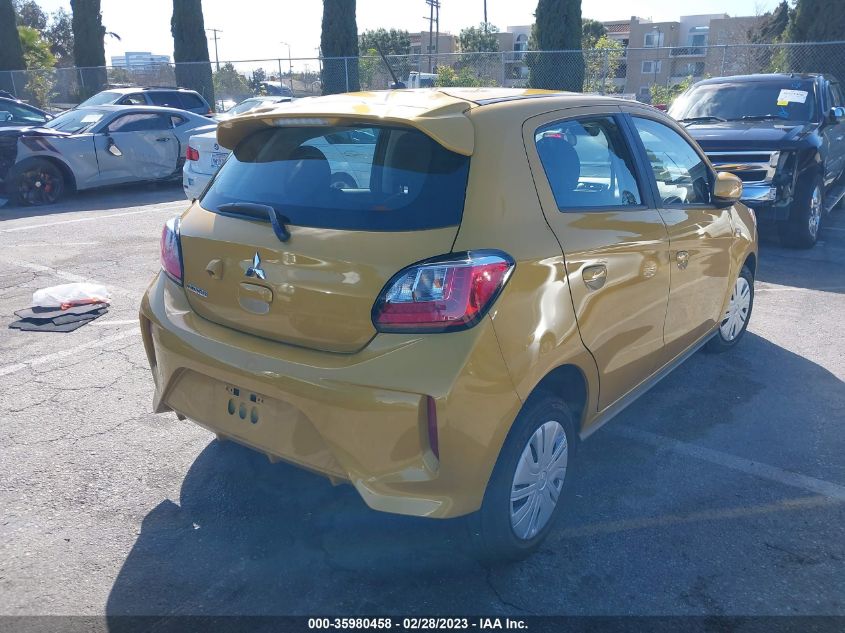 2023 MITSUBISHI MIRAGE ES/LE VIN: ML32AUHJ2PH000686