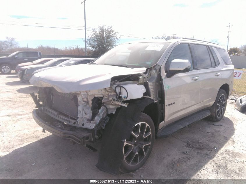 2022 CHEVROLET TAHOE RST VIN: 1GNSCRKD1NR345018