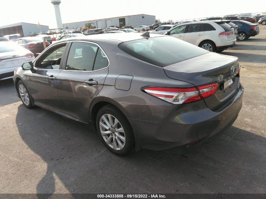 2020 TOYOTA CAMRY LE VIN: 4T1C11BK1LU016148