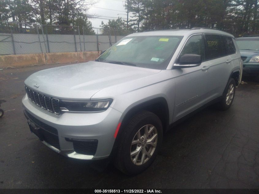 2021 JEEP GRAND CHEROKEE L LIMITED VIN: 1C4RJKBG2M8129617