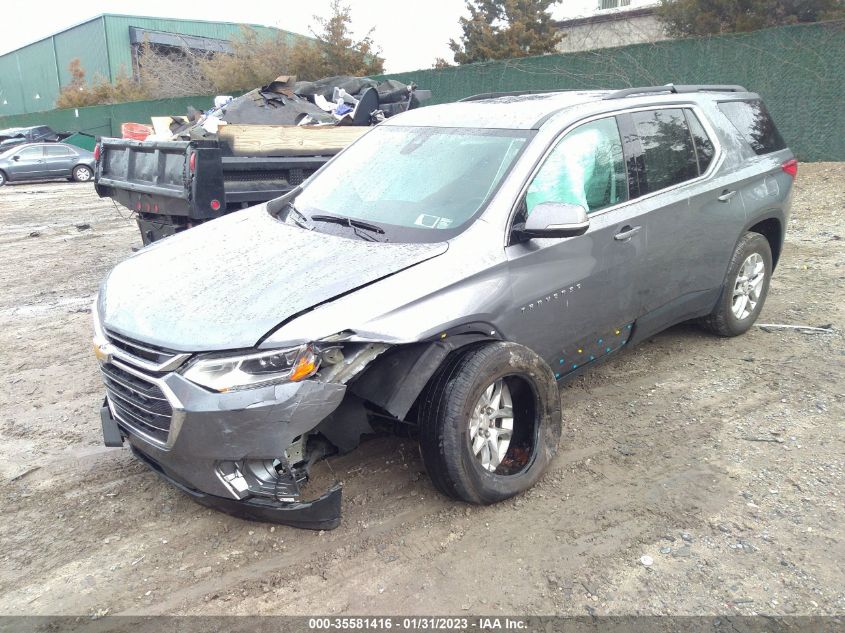 2021 CHEVROLET TRAVERSE LT LEATHER VIN: 1GNEVHKW3MJ103458