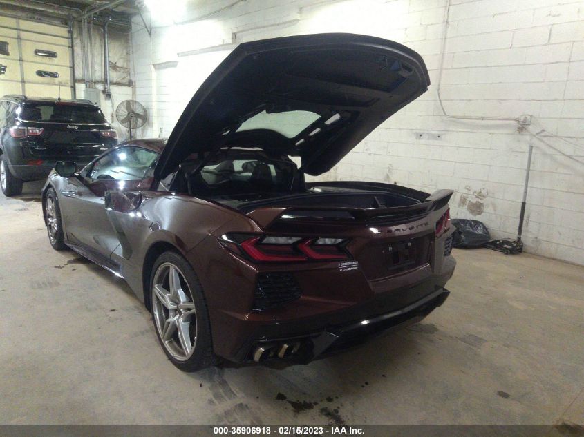 2022 CHEVROLET CORVETTE 1LT VIN: 1G1YA2D42N5116361