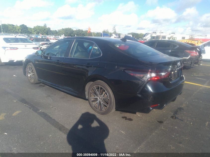2022 TOYOTA CAMRY SE VIN: 4T1G11AK6NU628433