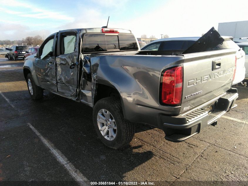 2021 CHEVROLET COLORADO 2WD LT VIN: 1GCGSCEN5M1296812