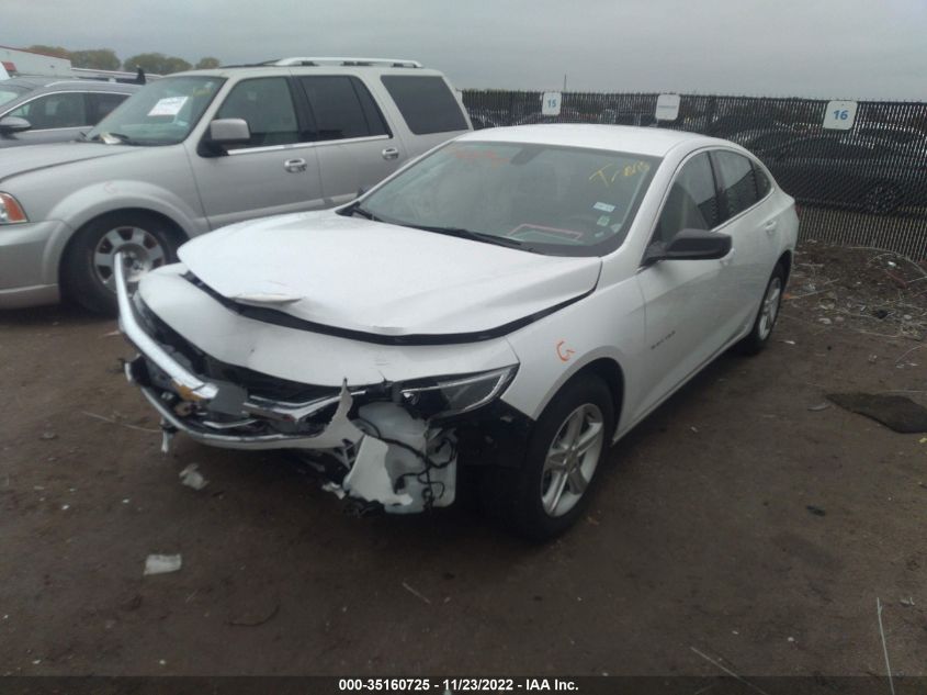 2022 CHEVROLET MALIBU LS VIN: 1G1ZB5ST9NF201138