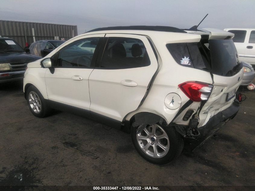 2020 FORD ECOSPORT SE VIN: MAJ3S2GEXLC366254