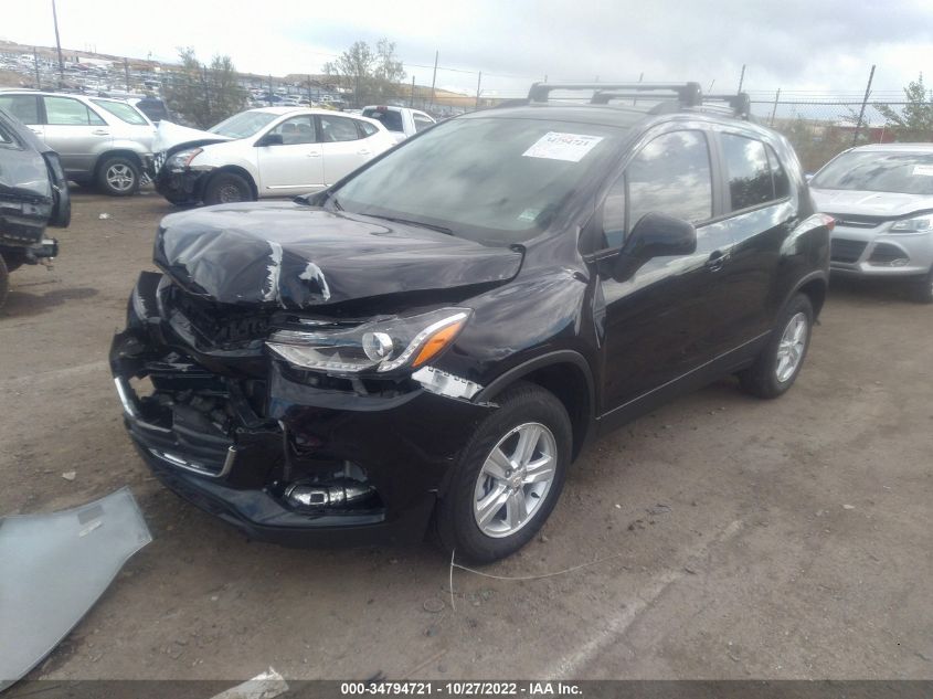 2022 CHEVROLET TRAX LT VIN: KL7CJPSM6NB506976