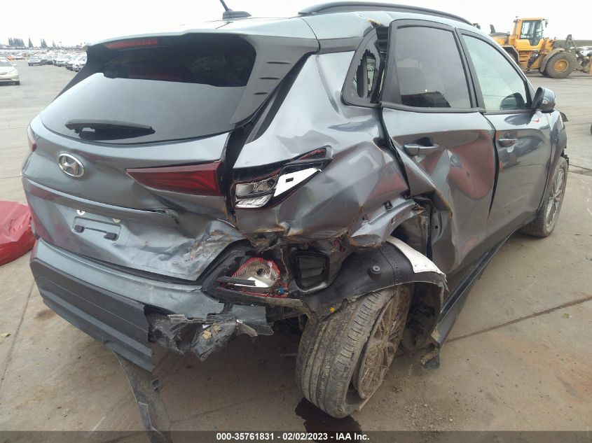 2021 HYUNDAI KONA SEL VIN: KM8K2CAA1MU664765