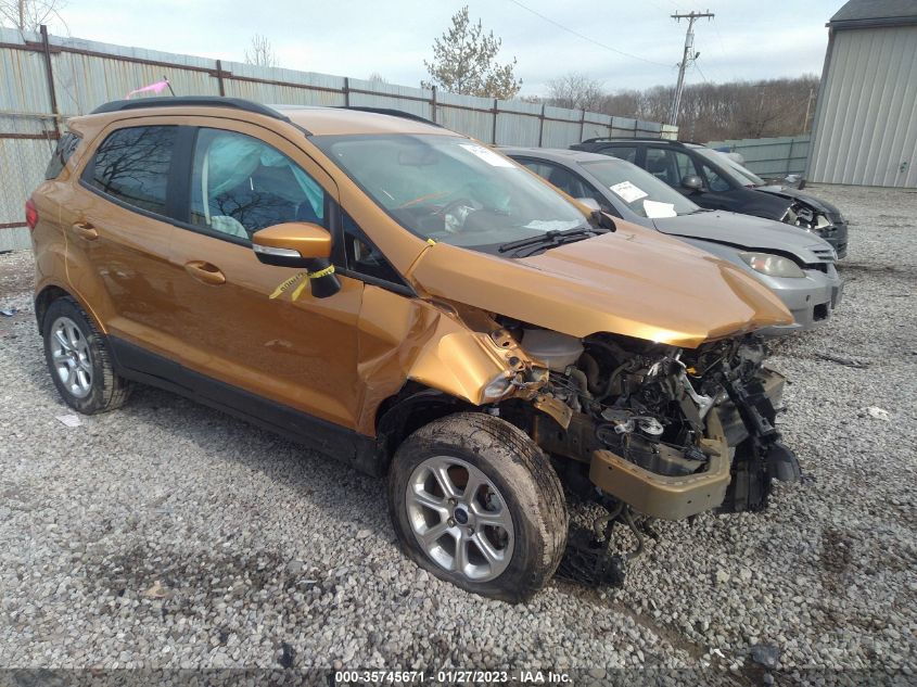2021 FORD ECOSPORT SE VIN: MAJ3S2GE3MC438574