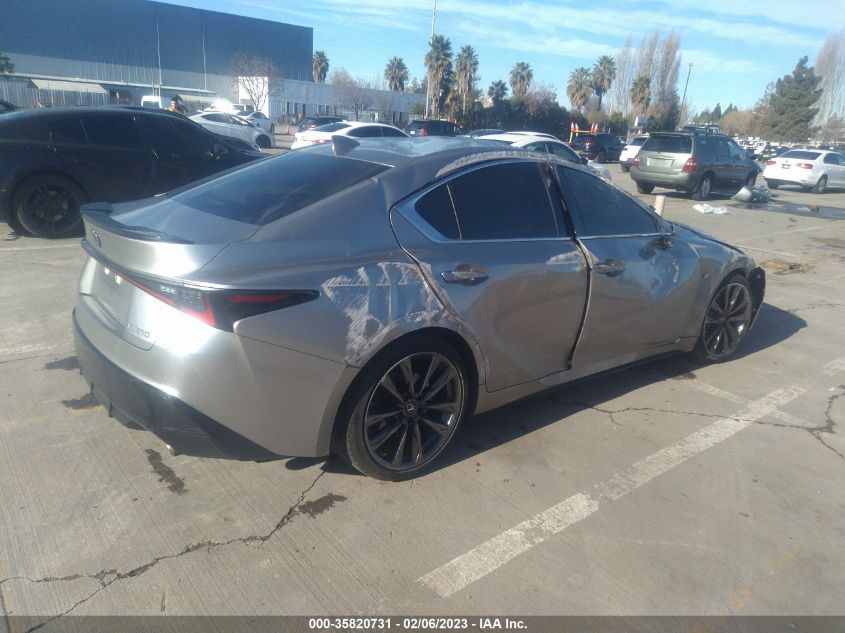 2022 LEXUS IS IS 350 F SPORT VIN: JTHGZ1B24N5049946