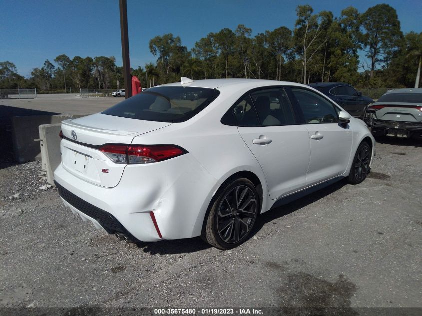 2022 TOYOTA COROLLA SE/SE NIGHTSHADE/APEX SE VIN: JTDS4MCE5N3507476