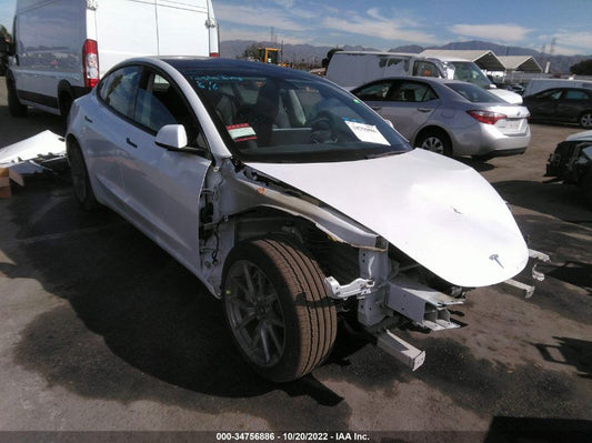 2022 TESLA MODEL 3 VIN: 5YJ3E1EA5NF236478