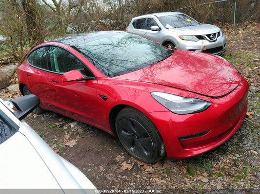 2022 TESLA MODEL 3 VIN: 5YJ3E1EA7NF197828