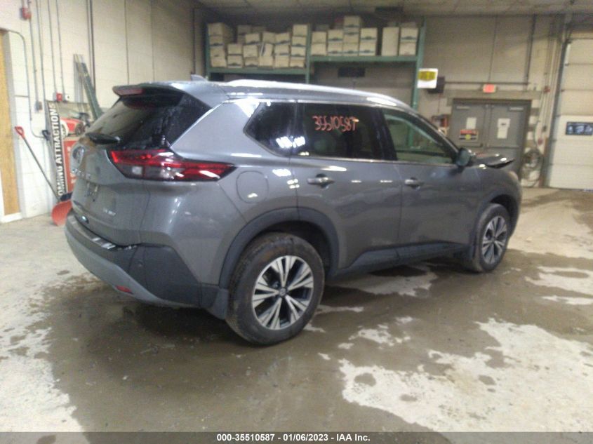 2021 NISSAN ROGUE SV VIN: 5N1AT3BB6MC700147