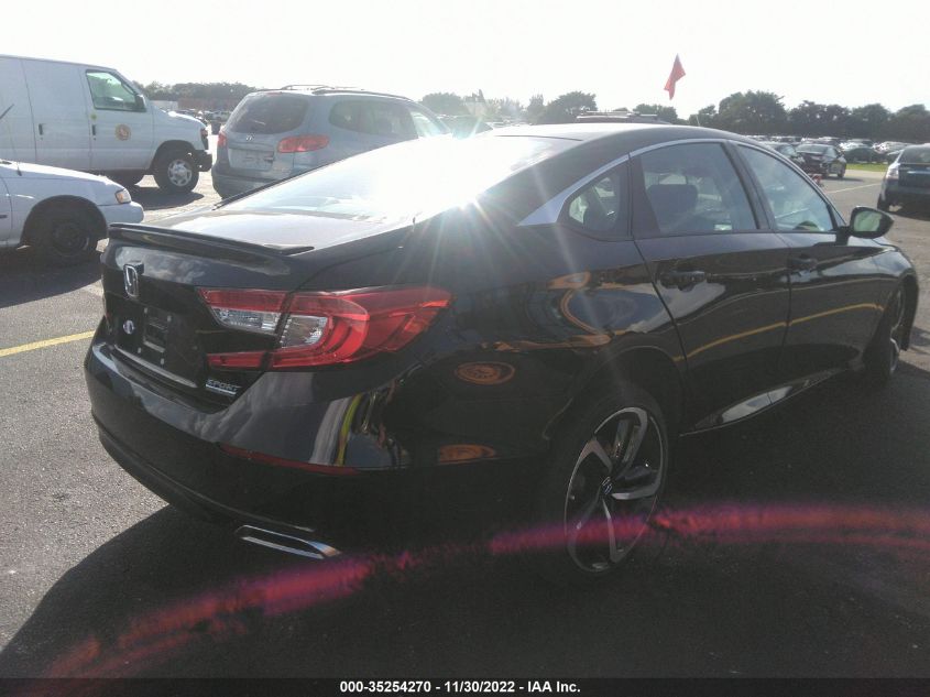 2022 HONDA ACCORD SEDAN SPORT SE VIN: 1HGCV1F44NA082381