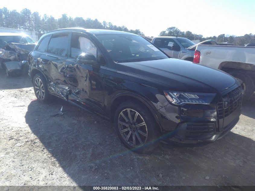 2022 AUDI Q7 PREMIUM PLUS VIN: WA1LJBF79ND009767