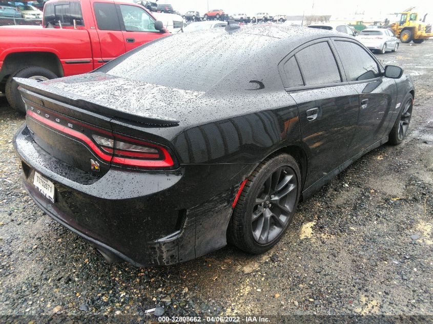2021 DODGE CHARGER SCAT PACK VIN: 2C3CDXGJ8MH653416