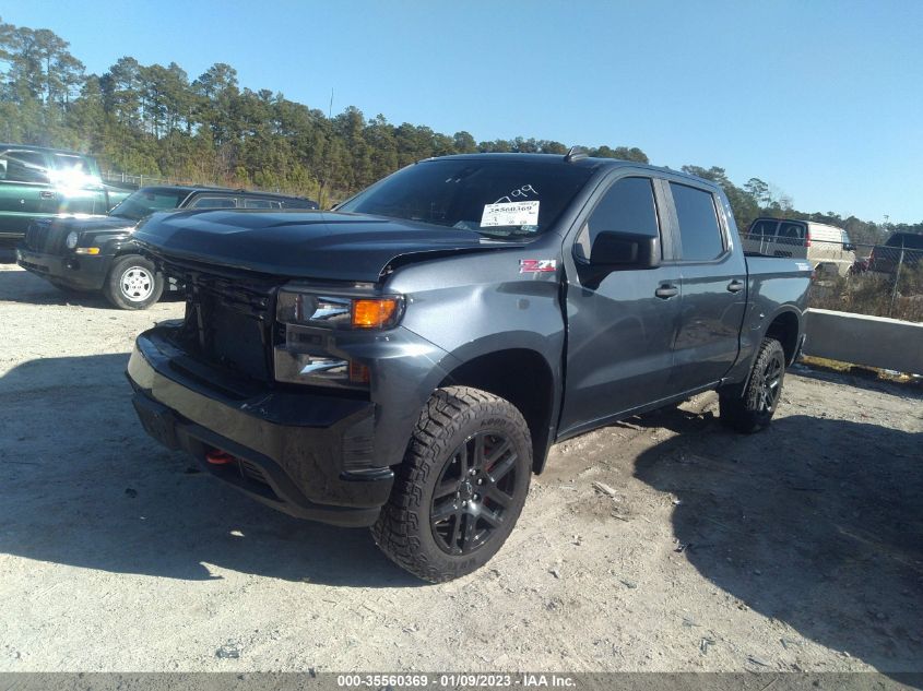 2021 CHEVROLET SILVERADO 1500 CUSTOM TRAIL BOSS VIN: 1GCPYCEF1MZ341799