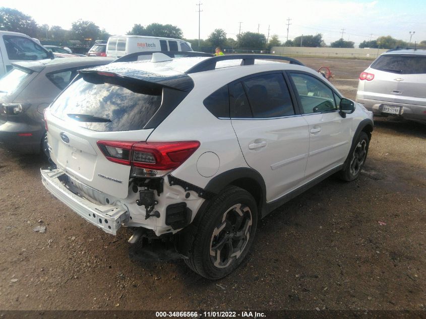 2021 SUBARU CROSSTREK LIMITED VIN: JF2GTHMC7M8346256
