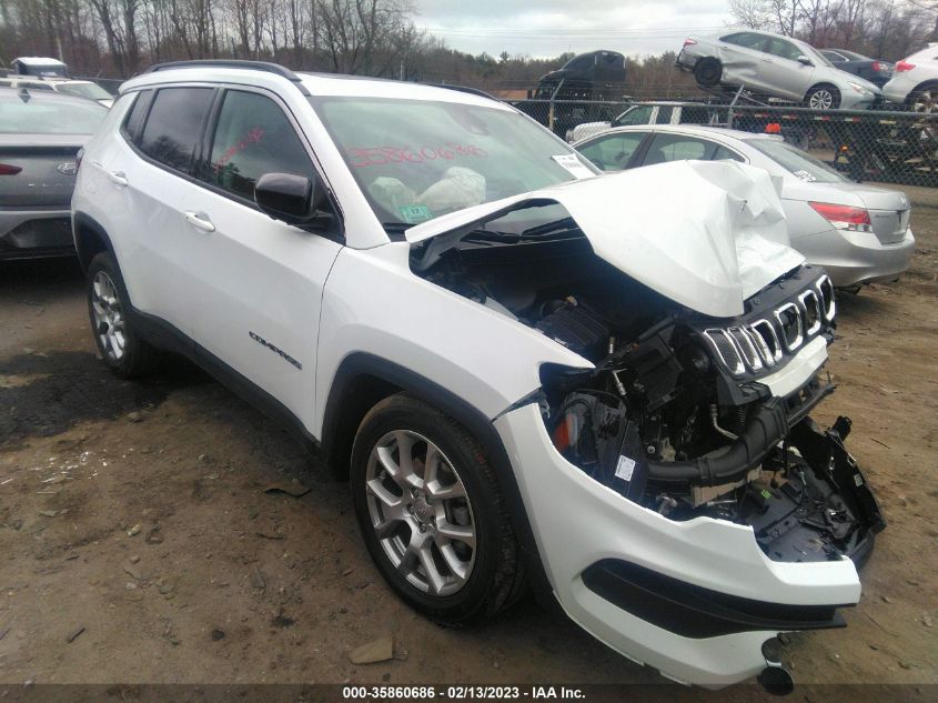 2022 JEEP COMPASS LATITUDE LUX VIN: 3C4NJDFB8NT211556