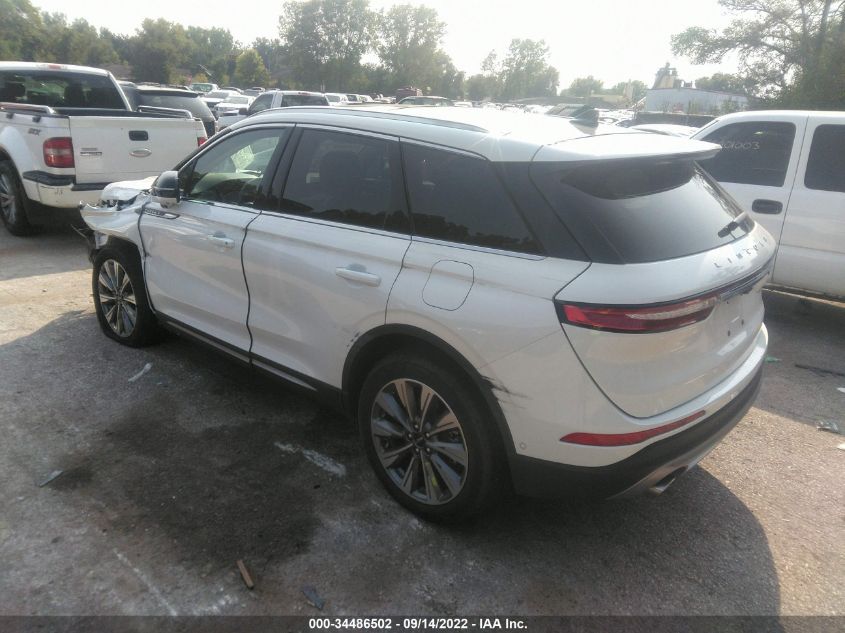2022 LINCOLN CORSAIR RESERVE VIN: 5LMCJ2D99NUL11160