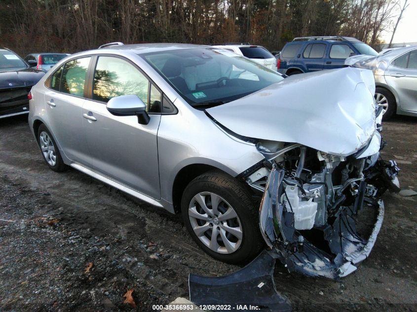 2022 TOYOTA COROLLA LE VIN: JTDEPMAE5N3011276