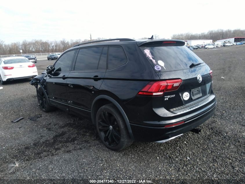 2020 VOLKSWAGEN TIGUAN SE/SEL/SE R-LINE BLACK VIN: 3VV2B7AX4LM176849