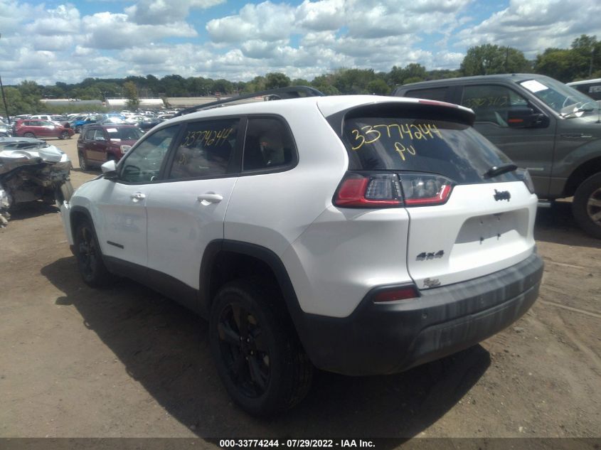 2021 JEEP CHEROKEE ALTITUDE VIN: 1C4PJMLB2MD242061
