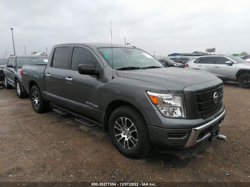 2021 NISSAN TITAN SV VIN: 1N6AA1EF8MN512292