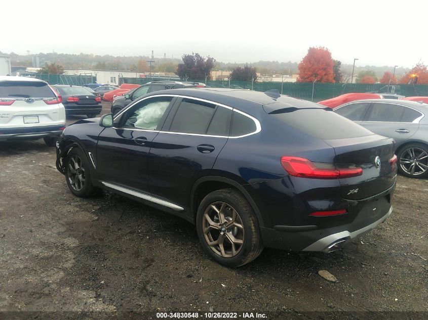 2022 BMW X4 XDRIVE30I VIN: 5UX33DT04N9M15380