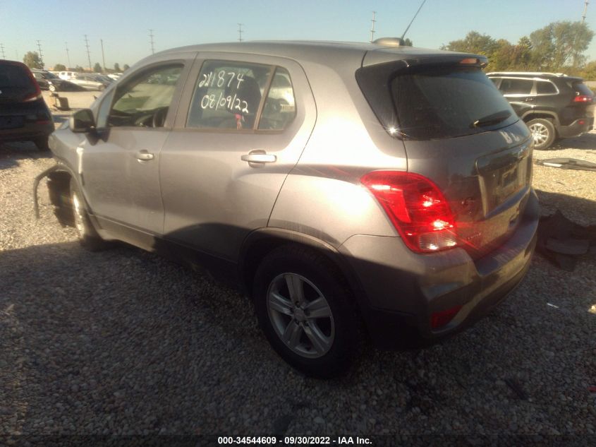 2020 CHEVROLET TRAX LS VIN: 3GNCJKSB4LL202682