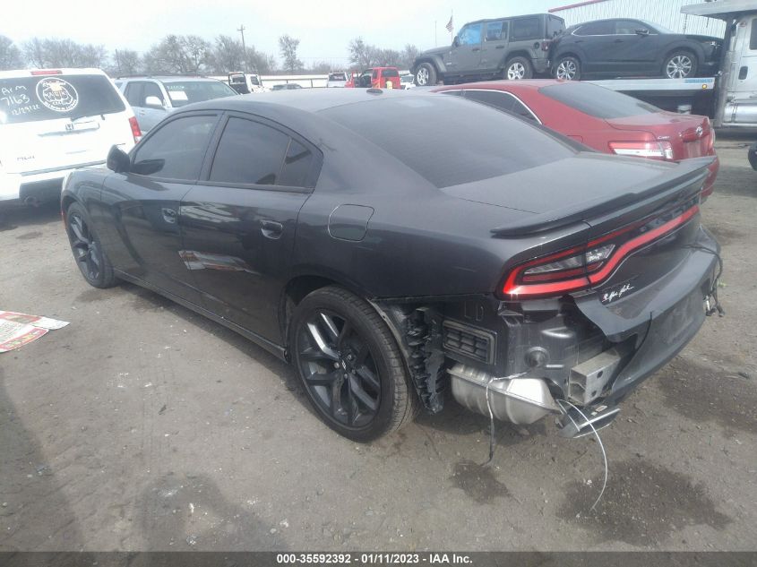 2022 DODGE CHARGER SXT VIN: 2C3CDXBG7NH119742