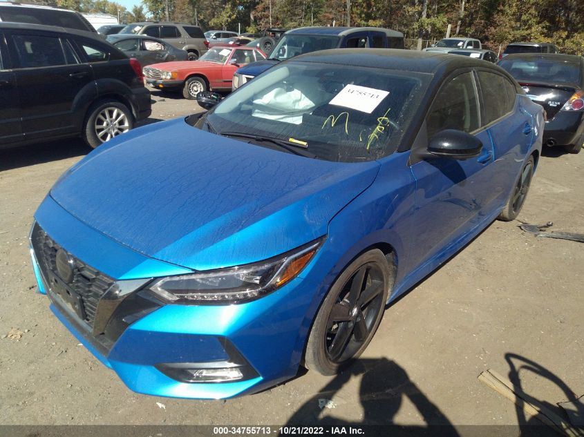 2021 NISSAN SENTRA SR VIN: 3N1AB8DV5MY280922