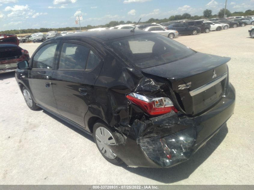 2021 MITSUBISHI MIRAGE G4 ES/LE/CARBONITE EDITION VIN: ML32FUFJ1MHF05461