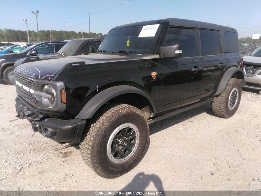 2022 FORD BRONCO BASE/BIG BEND VIN: 1FMEE5DP8NLB34302