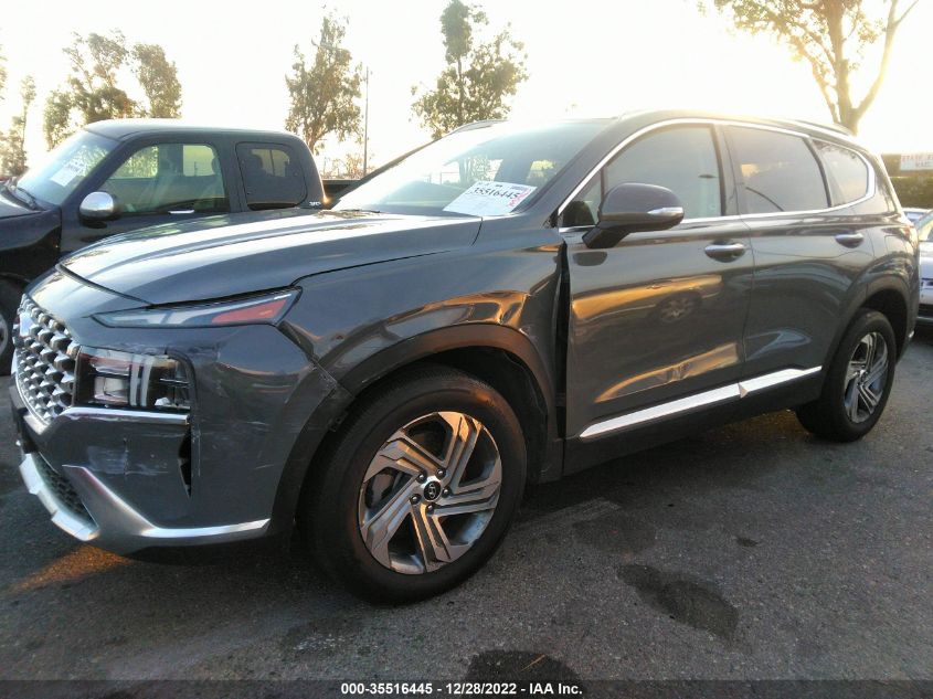 2021 HYUNDAI SANTA FE SEL VIN: 5NMS34AJ9MH341935