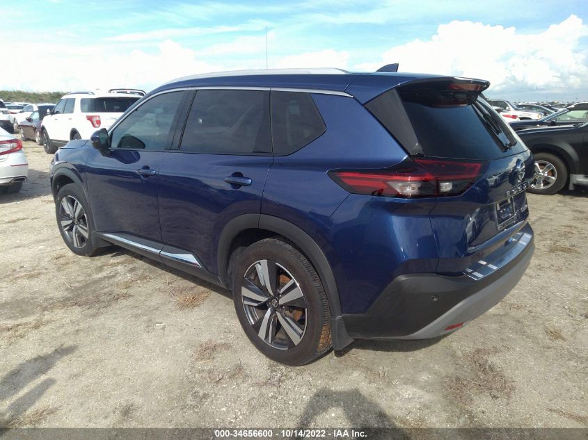 2021 NISSAN ROGUE SL VIN: 5N1AT3CB7MC758976