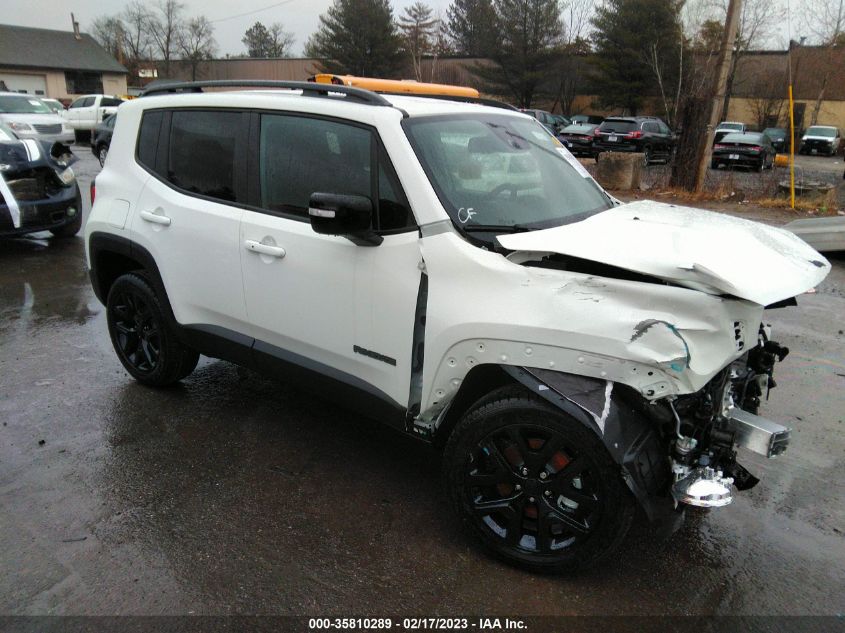 2022 JEEP RENEGADE ALTITUDE VIN: ZACNJDE13NPN77695