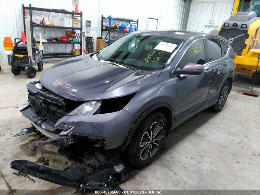 2022 HONDA CR-V EX VIN: 2HKRW2H5XNH627834