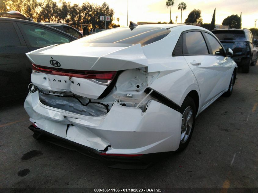 2022 HYUNDAI ELANTRA SE VIN: 5NPLL4AG1NH076327