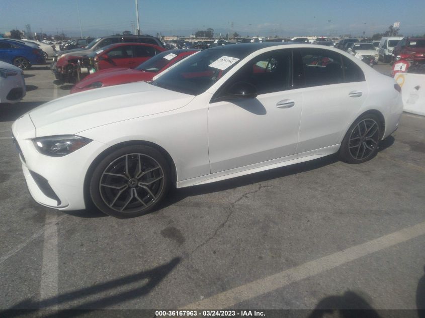 2022 MERCEDES-BENZ C-CLASS C 300 VIN: W1KAF4GB6NR060004