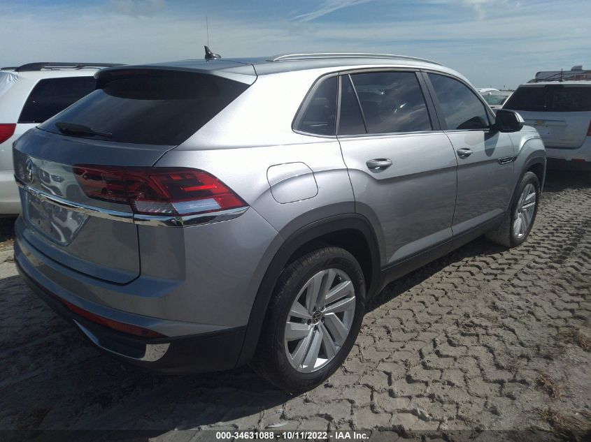 2021 VOLKSWAGEN ATLAS CROSS SPORT 3.6L V6 SE W/TECHNOLOGY VIN: 1V2JE2CA0MC241596